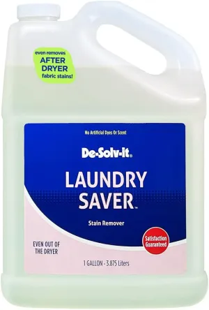 Laundry Saver, Odor & Stain Remover for Laundry, Safe on Hair & Skin, Gallon