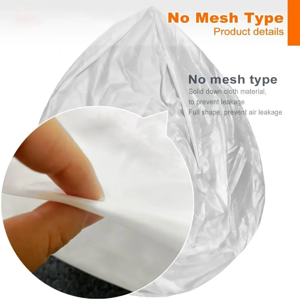 Lazy Sofa Bean Bag Liner Inner For Teens, Kids And Adults 2/3/4/5/6/7ft Pouf Insert Liner Cover Bean Bag Chair EPS Foam Inner Giant Sofa Sac Lining Laundry Wash Bags Mesh(Inner-no mesh cover,D200cm-D6