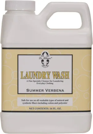 Le Blanc® Summer Verbena Laundry Wash – Luxury Laundry Cleanser for Everyday Clothing- 16 oz. (1 pack)