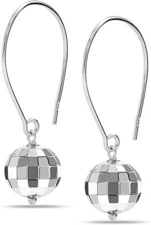LeCalla 925 Sterling Silver Drop Ear Cuffs Earrings | Lightweight Threader Wire Shaped Teardrop Dangle Earring for Women | Hypoallergenic Piercing Gifts for Her
