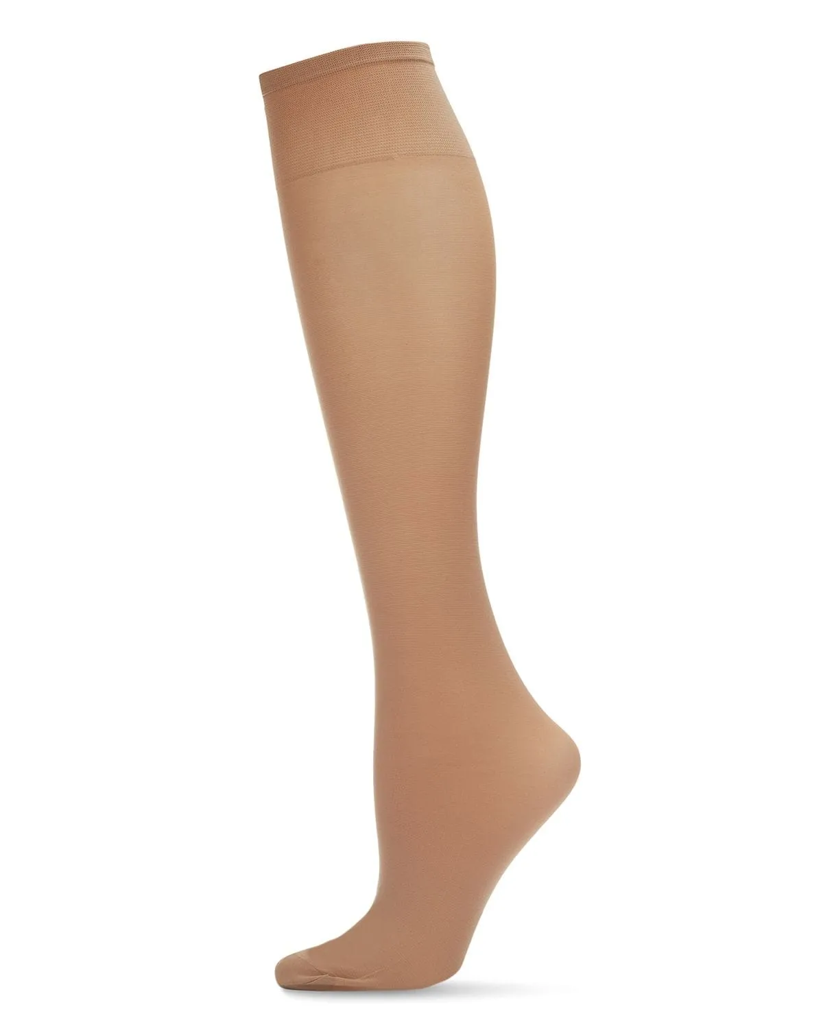 Levante Womens Levante Plus Size Opaque Knee Highs - Maxi50 kh
