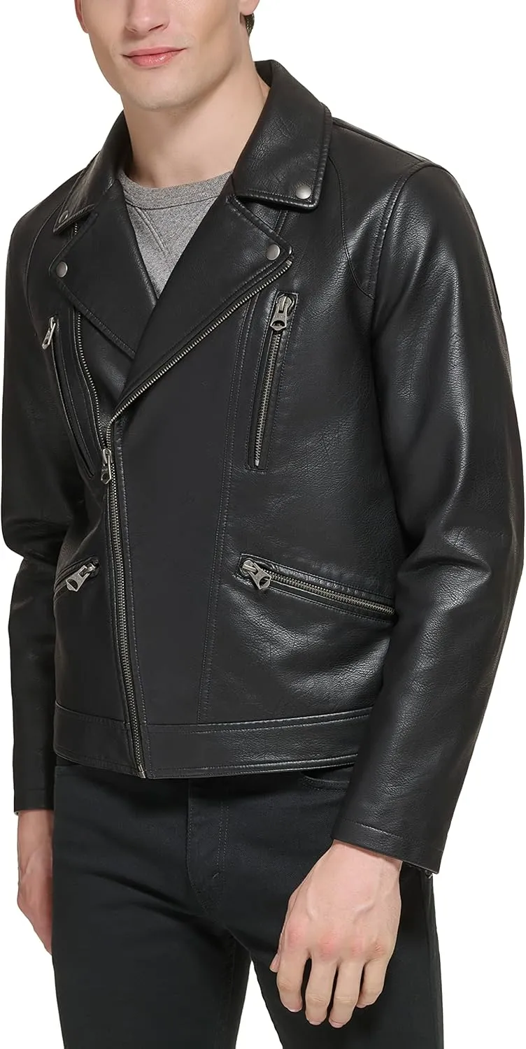 Levi's Men's Faux Leather Motorcycle Jacket