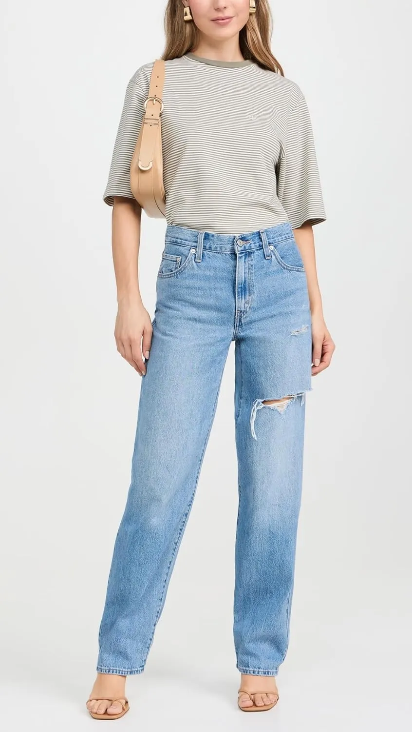Levi's Women's Baggy Dad-Recrafted Jeans