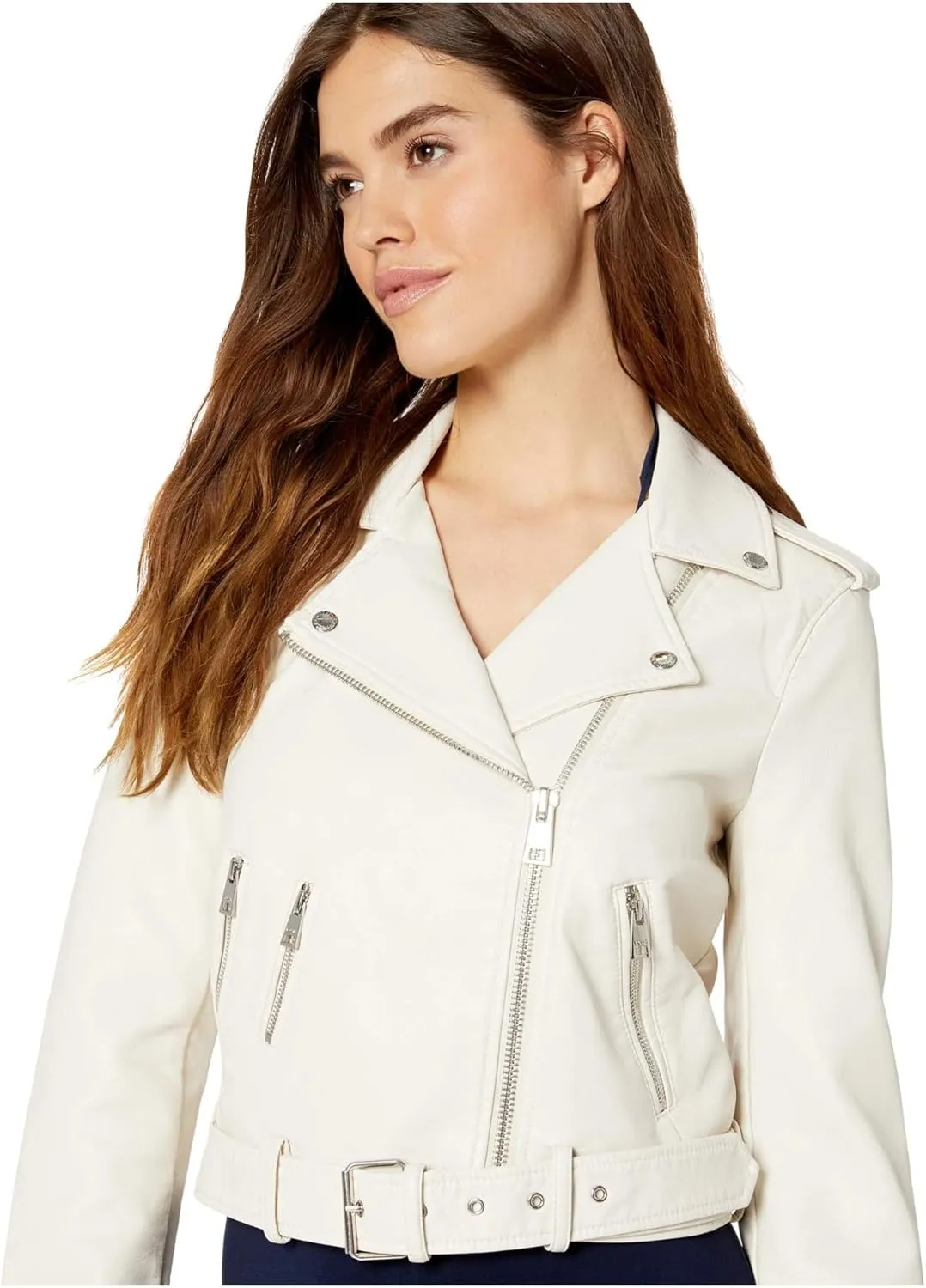 Levi's Women's Belted Faux Leather Moto Jacket (Regular & Plus Size)