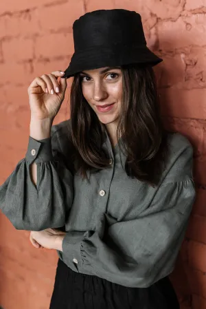 Linen Bucket Hat