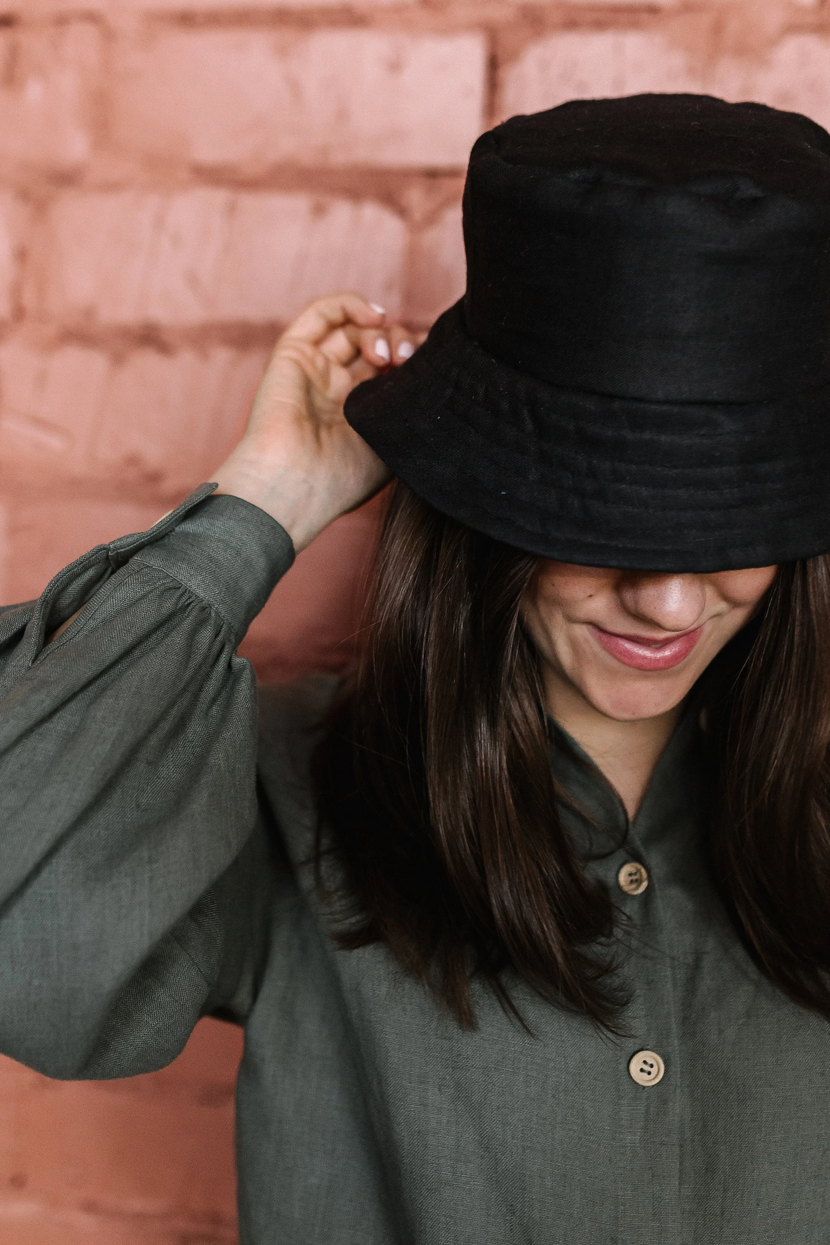 Linen Bucket Hat