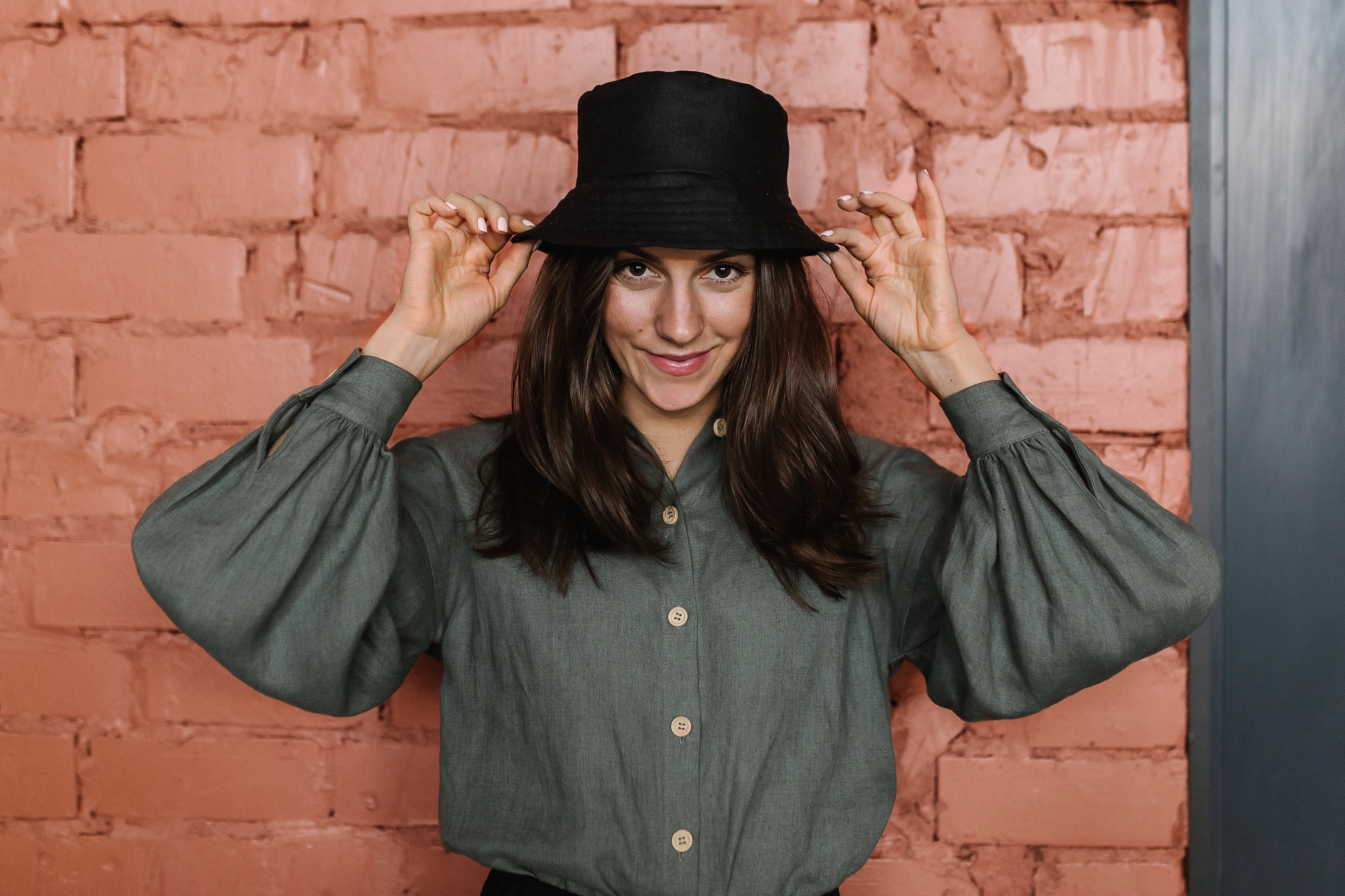 Linen Bucket Hat