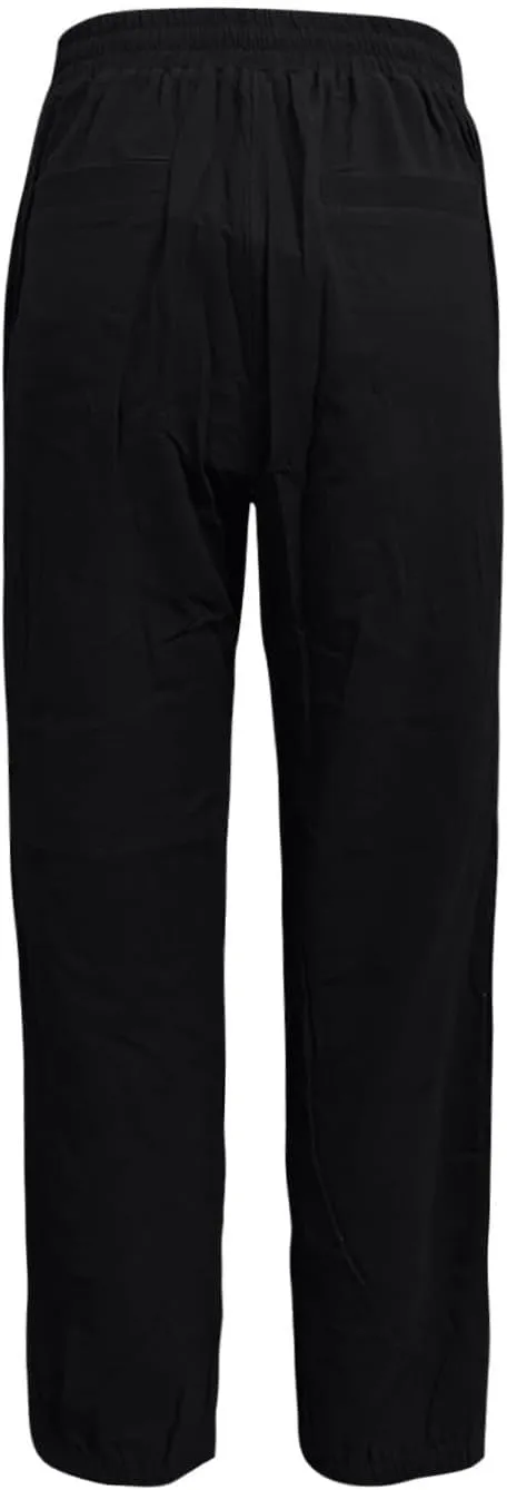 Linen Pants for Women Summer Casual High Waisted Lightweight Beach Pant with Pockets
