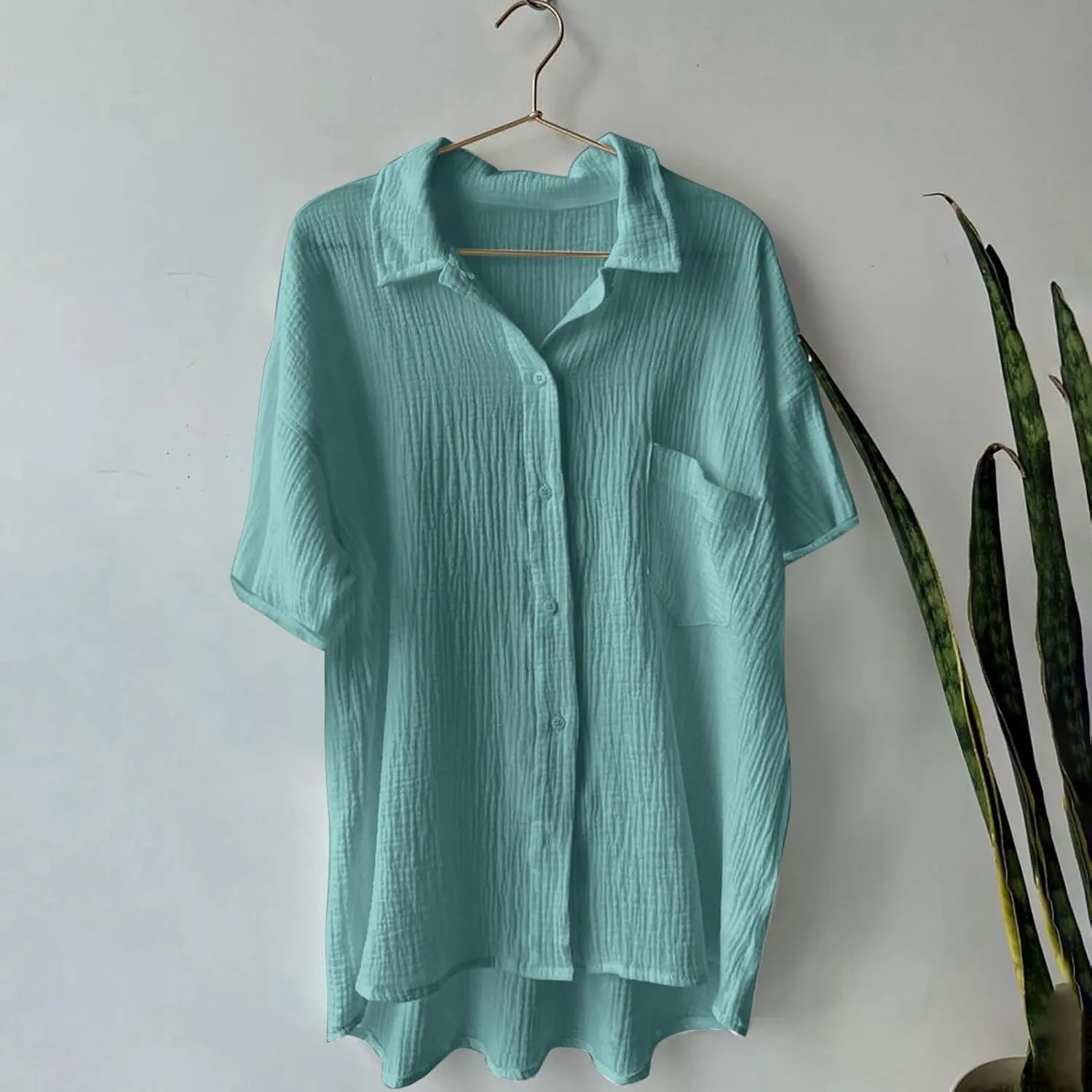 Linen Set for Women Plus Size Cotton Linen Shirt and Drawstring Shorts Set Summer Tracksuits Track Suits Sweat Suit