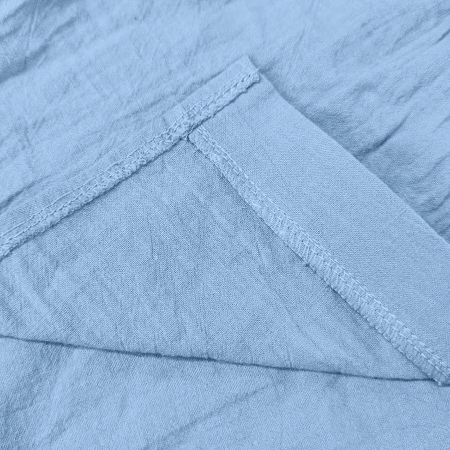 Linen Shirts for Women Plus Size Button Down Cotton Gauze Tops Casual Tees Roll Up Long Sleeve Lapel Collar Blouses