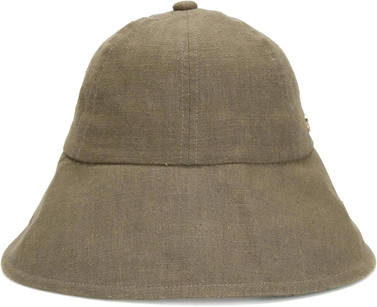Linen Victorian Bonnet Hat Sun Cap, Foldable Summer Visor | New Katy