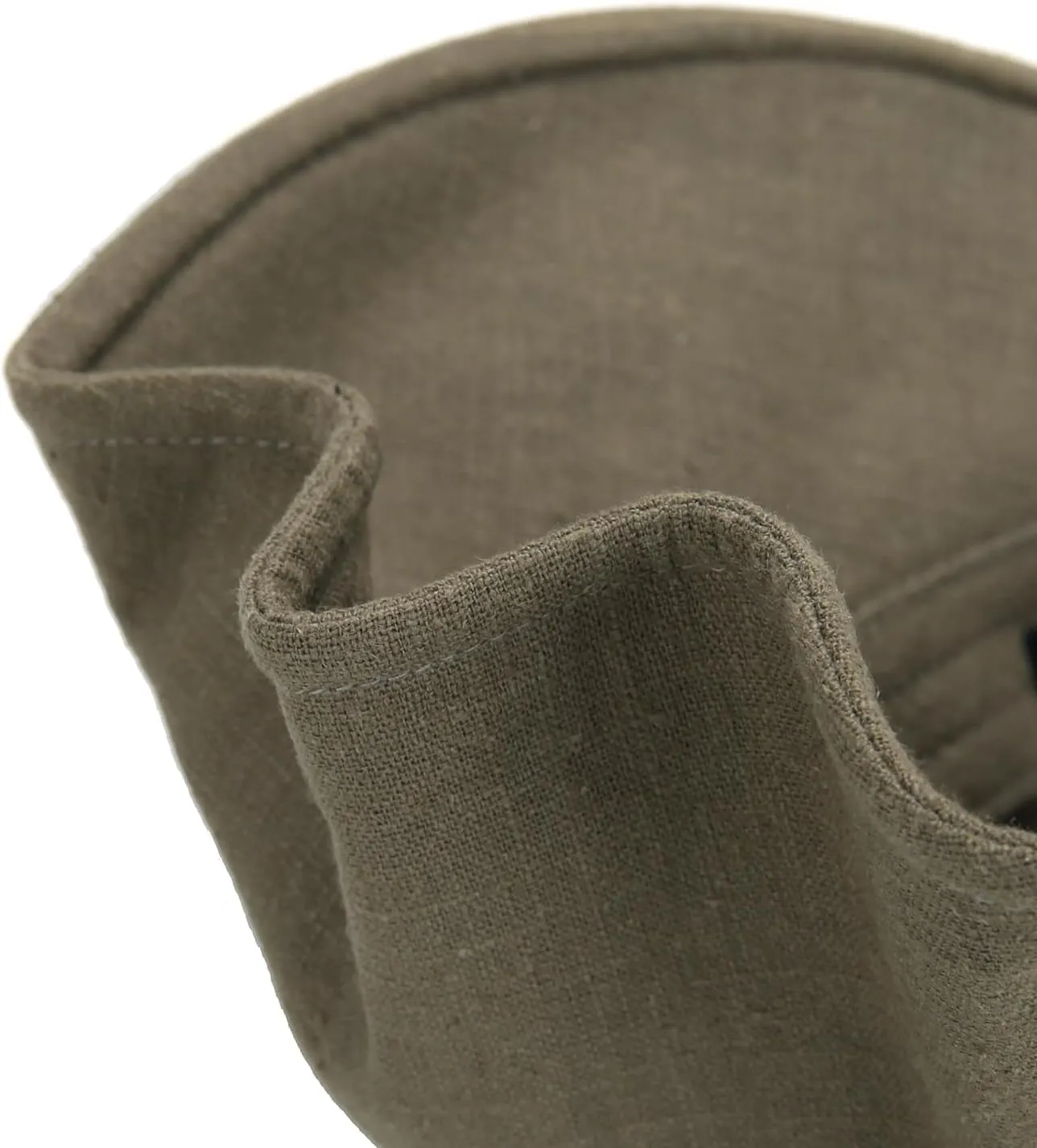 Linen Victorian Bonnet Hat Sun Cap, Foldable Summer Visor | New Katy