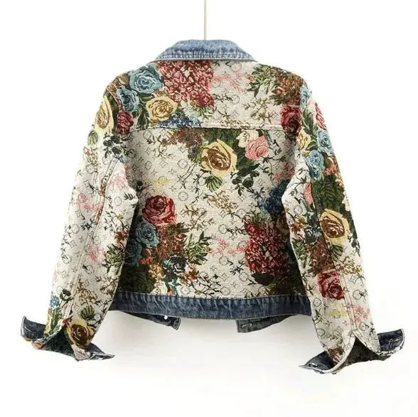 Long Sleeve Denim Coat