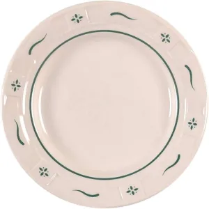 Longaberger Woven Traditions Heritage Green Bread & Butter Plate