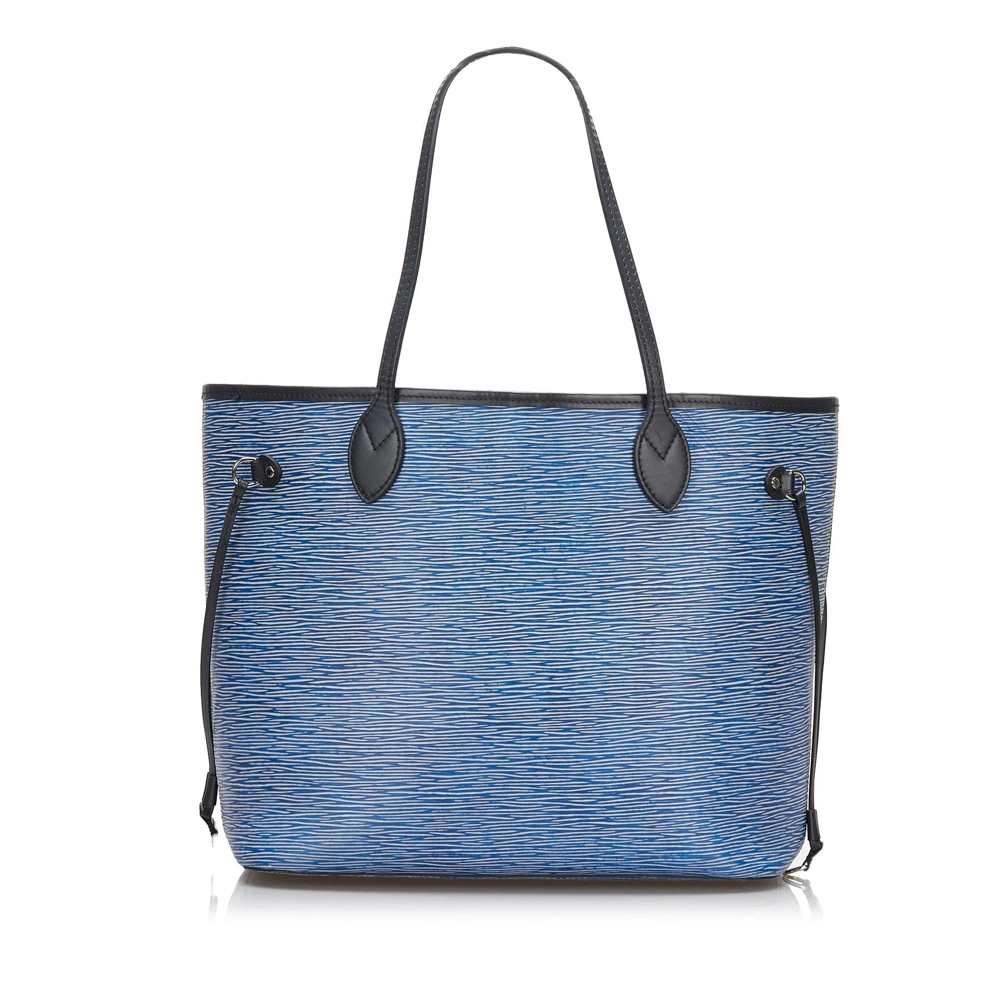 Louis Vuitton Neverfull MM Blue Denim Epi