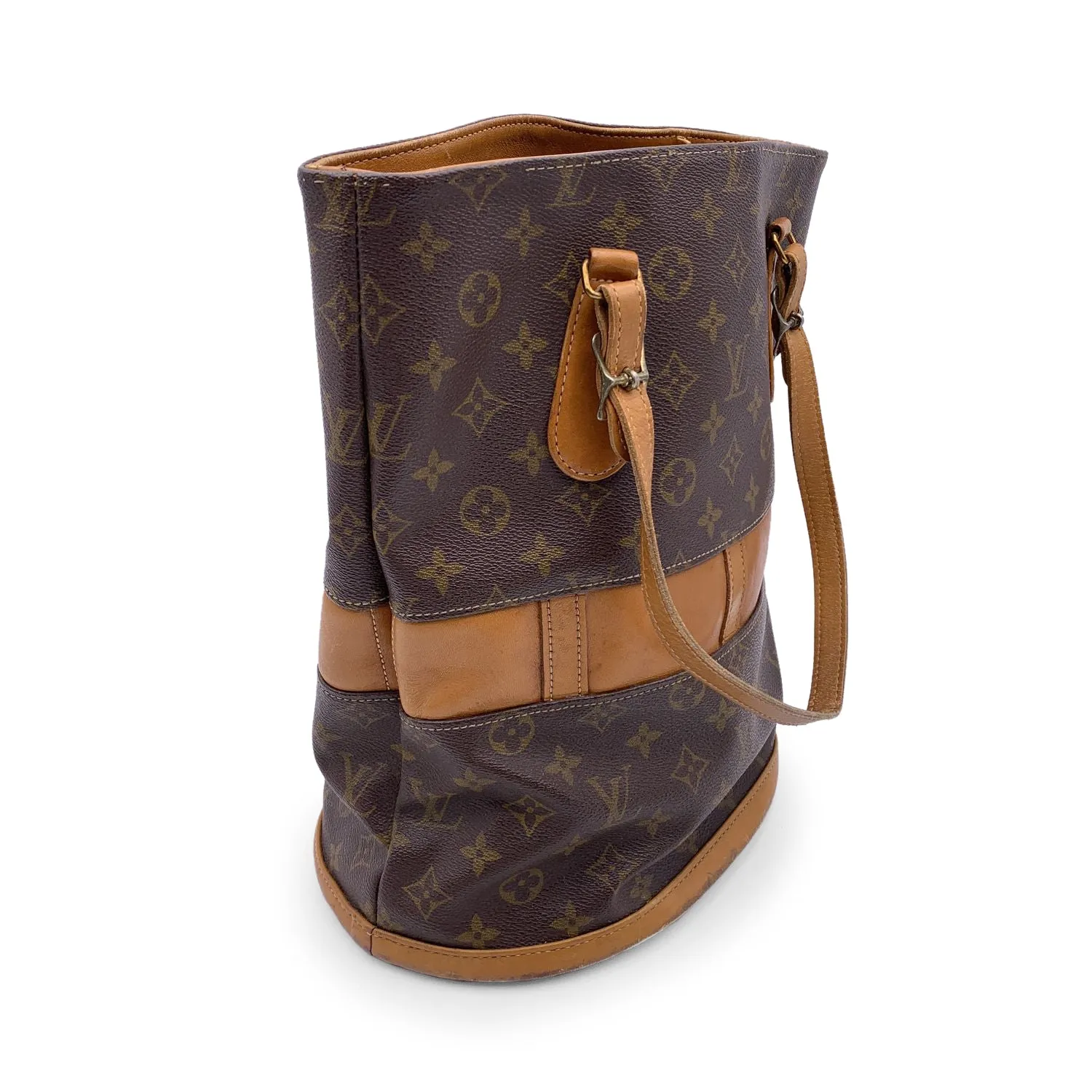 LOUIS VUITTON Vintage French Co. Made In Usa Monogram Large Bucket Bag