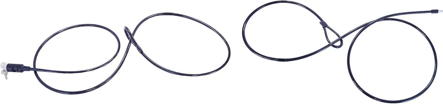 Malone Racks Lariat Universal Kayak/Canoe Cable Lock Grey, 70"