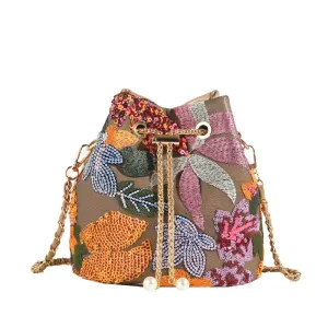 Meadow Muse Drawstring Bag