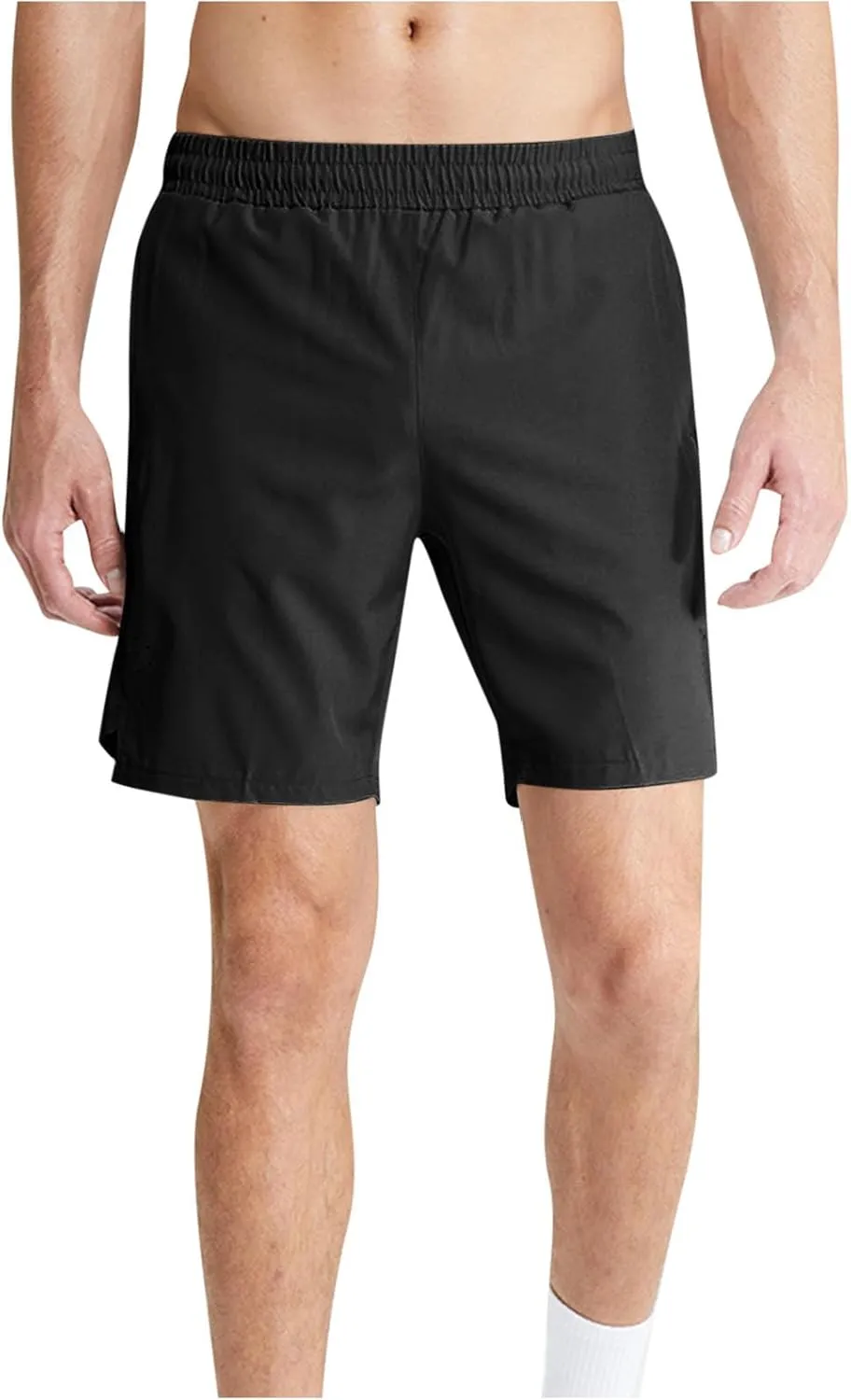 Mens Athletic Running Shorts Quick Dry Elastic Gym Activewear Lightweight Breathable Basketball Workout Trunks