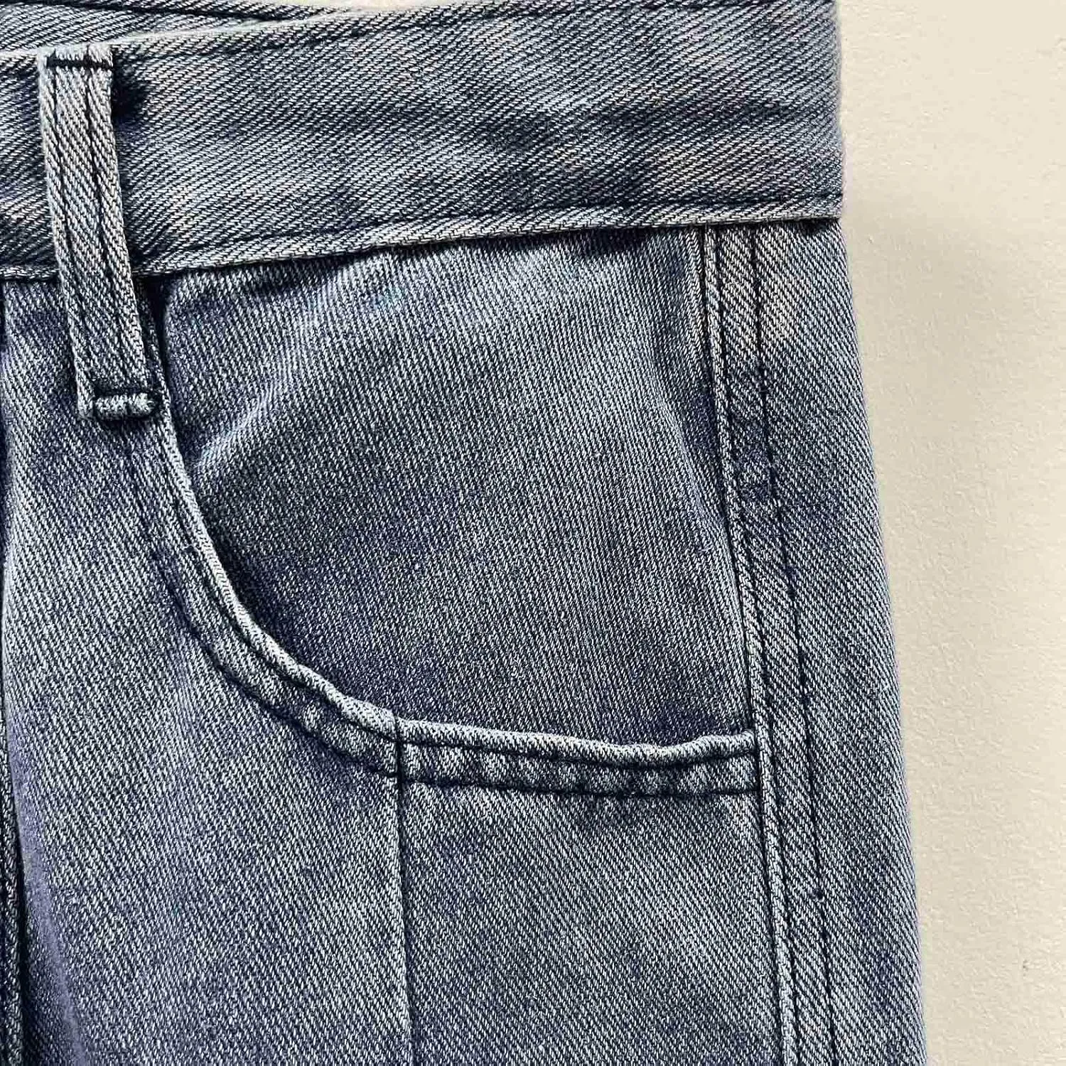 Men's Baggy Jeans Joggers Loose Fit Straight Leg Denim Pants Vintage Relaxed Streetwear Wide Leg Trousers
