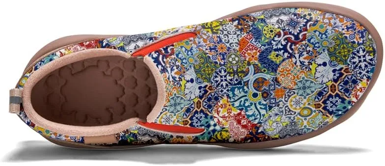 Men's Casual Slip-on Loafers Art Painted Lightweight Comfortable Sneakers Walking Travel Shoes Patchwork Floral Plants Pattern