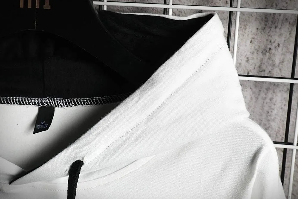 Men's Fashion Trends Hoodies Hip Hop Patchwork Sweater Hoodie Top