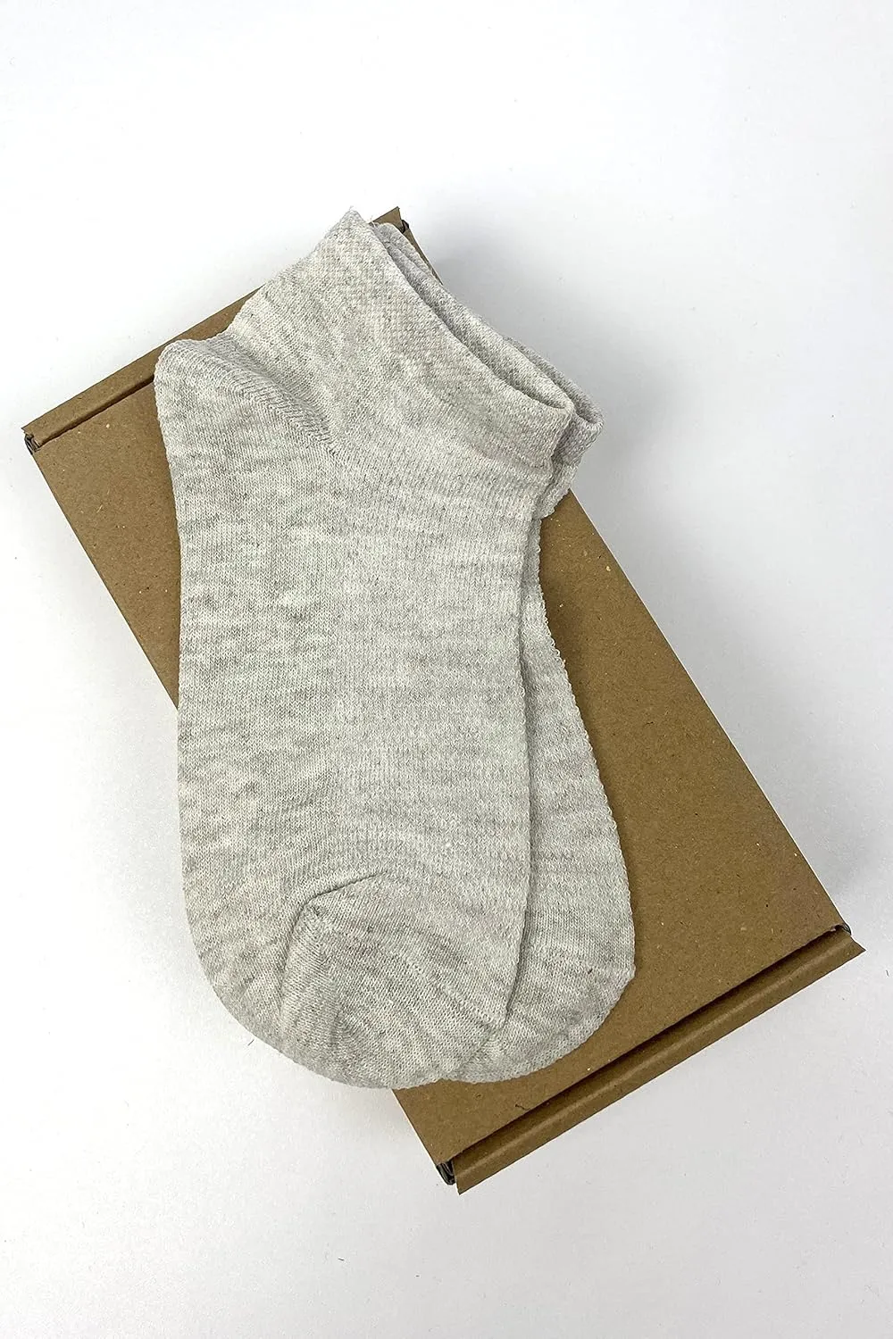 Men's Flax Linen Ankle Socks Quick-Drying Finely Made Mesh-knitted
