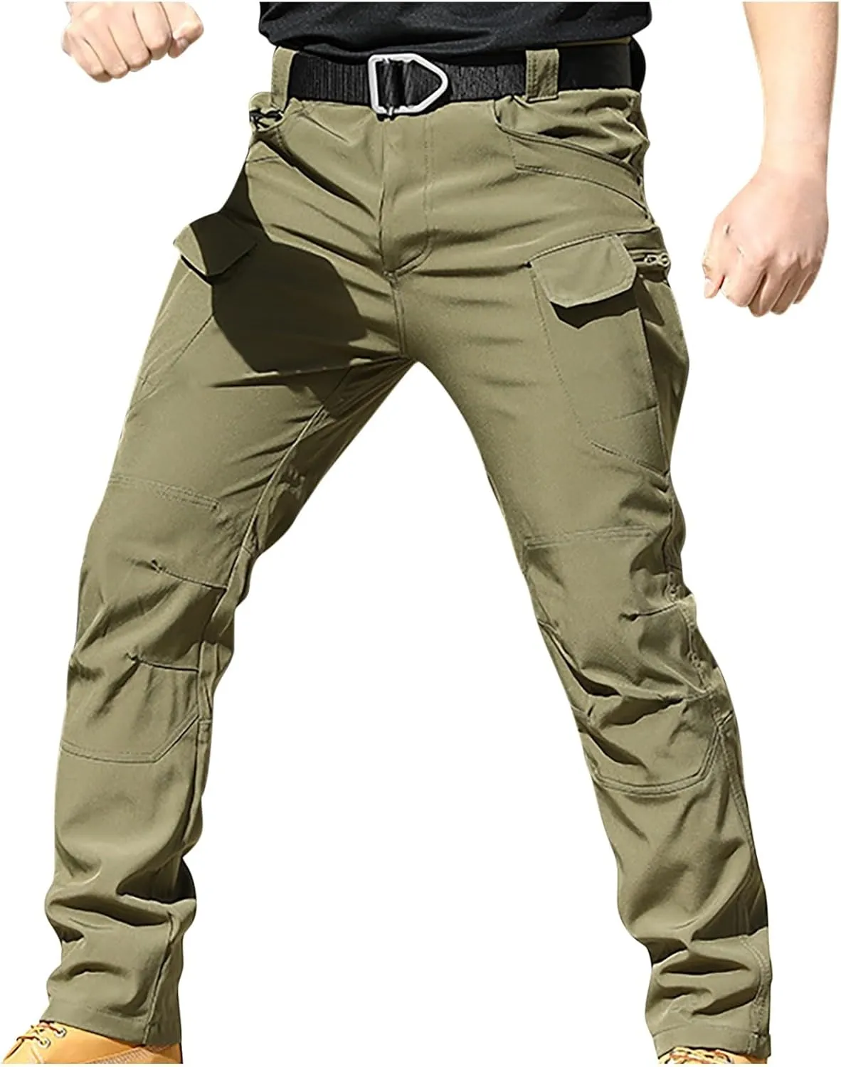 Men’s Tactical Work Pants Outdoor Hiking Pants Trendy Climbing Pants Autumn Trail Pants Classic Camping Pants