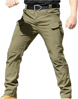 Men’s Tactical Work Pants Outdoor Hiking Pants Trendy Climbing Pants Autumn Trail Pants Classic Camping Pants