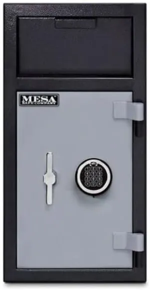Mesa Safe Company Model MFL2714E Depository Safe with Electronic Lock, Two Tone Gray