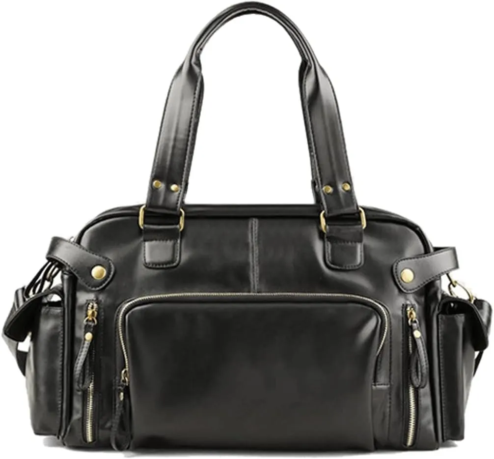 Messenger Bags Men's Bags Retro Handbags Shoulder Bags Genuine Leather Men's Large Messenger Bags Men's Travel Messenger Bags