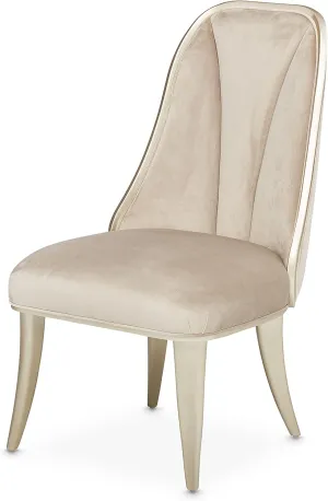 Michael Amini Villa Chérie-Hazelnut Dining Chair