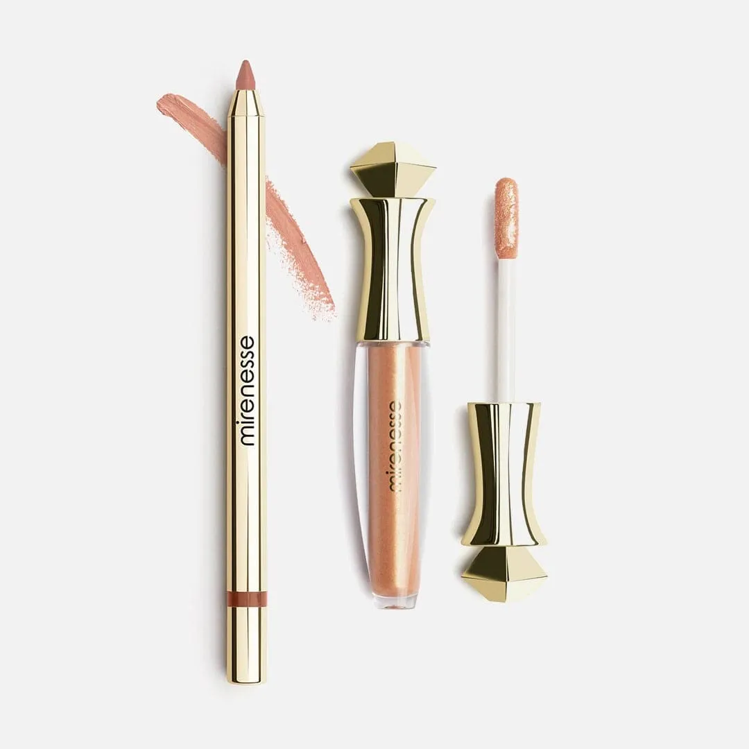 Mirenesse Kissproof Baby Nude   Gloss Plumper Duo