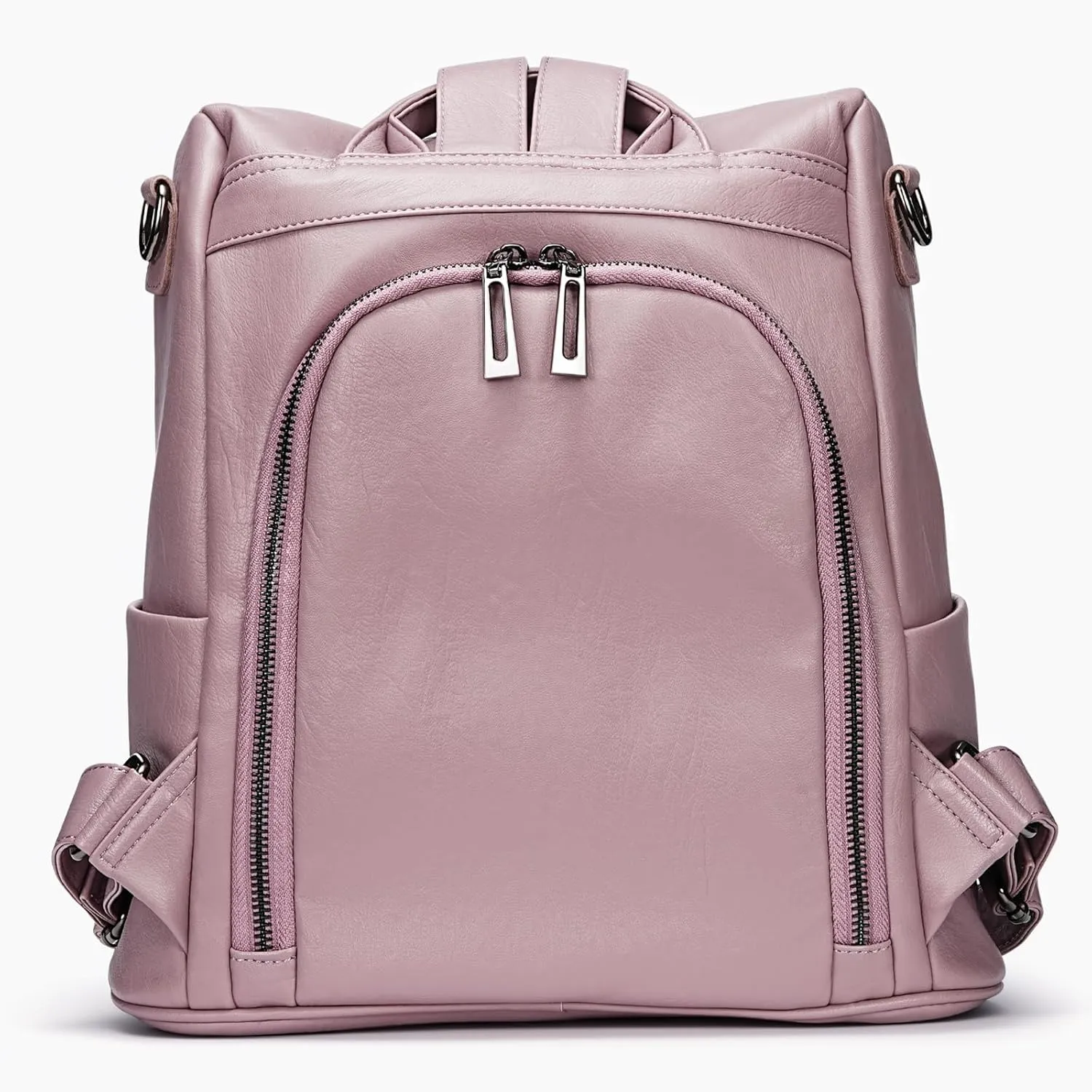 molshine Anti Theft Backpack,Fashion Casual Travel PU Leather Daypack Bag Shoulder Rucksack Handbags for Women HB041