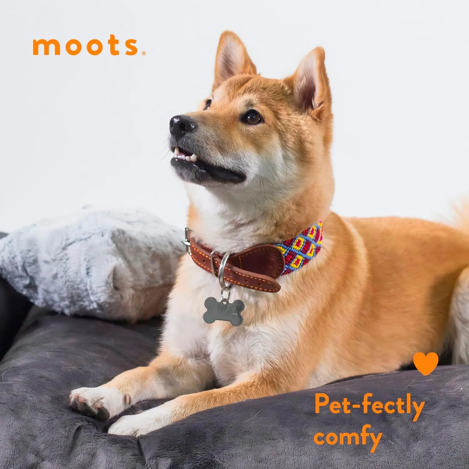 Moots Premium Leatherette Pets Sofa, Espresso, Extra Large, Customizable
