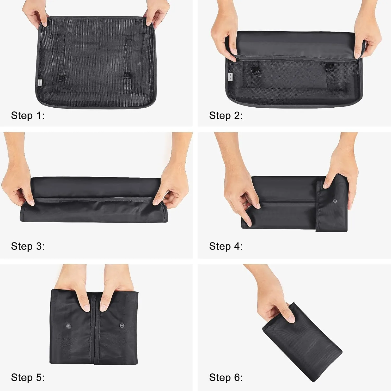 Mossio 9 Set Packing Cubes with Shoe Bag & Electronics Bag - Luggage Organizers Suitcase Travel Accessories