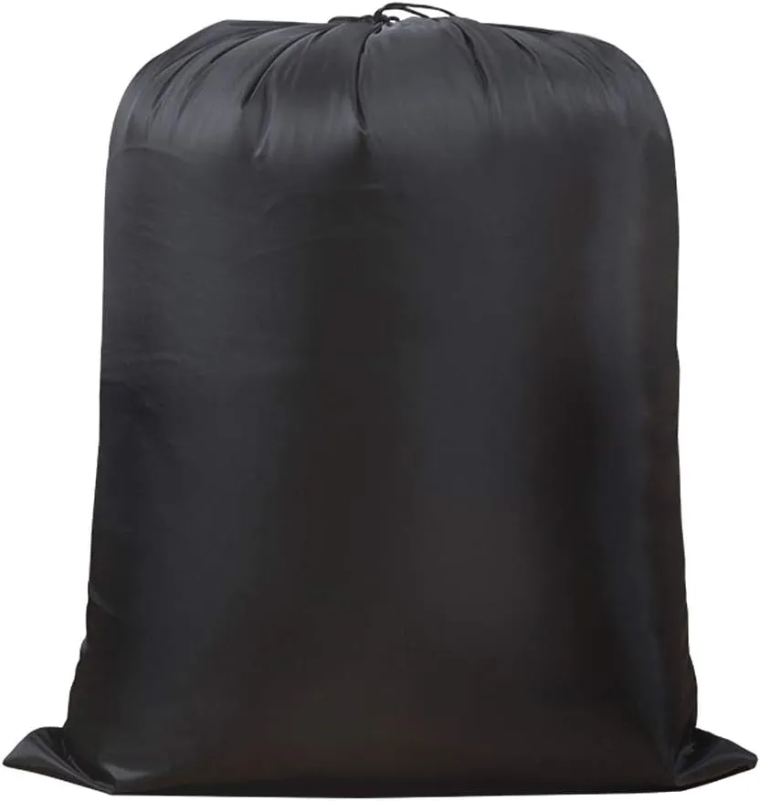 Multipurpose Extra Large Laundry Bag Storage Bag (43"x55", Black)