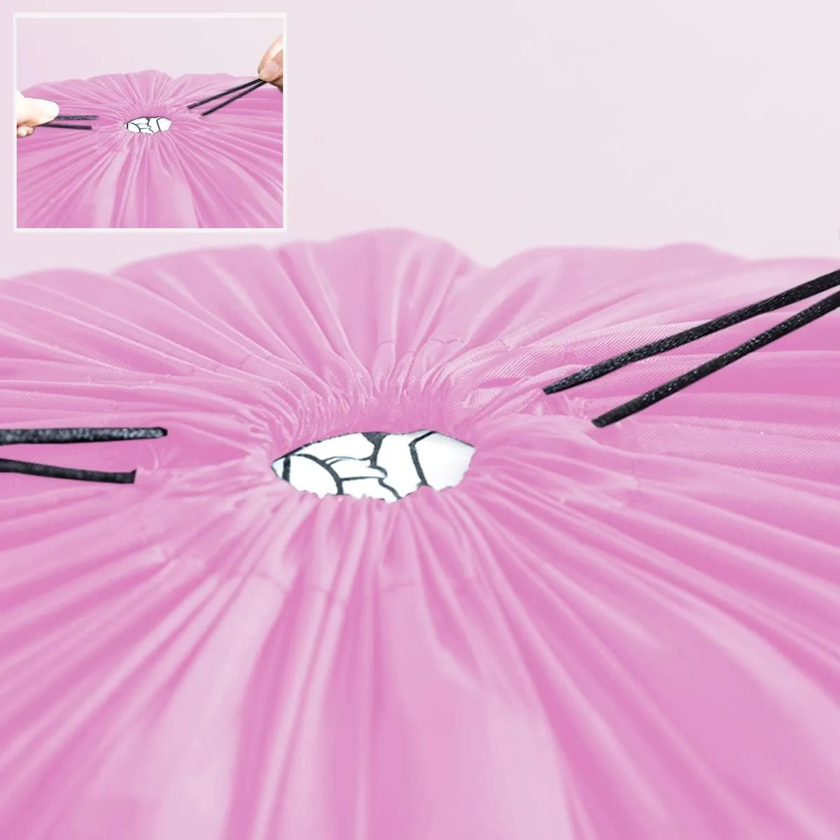 Multipurpose Extra Large Laundry Bag Storage Bag (43"x55", Pink)