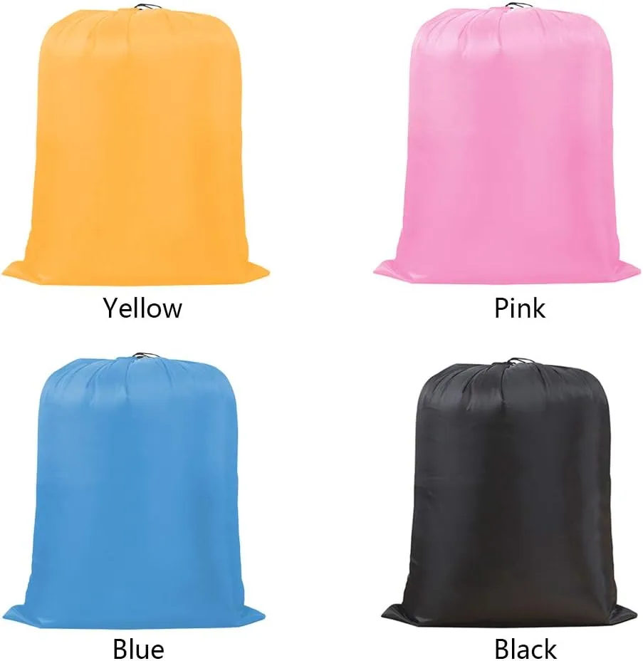 Multipurpose Extra Large Laundry Bag Storage Bag (43"x55", Pink)
