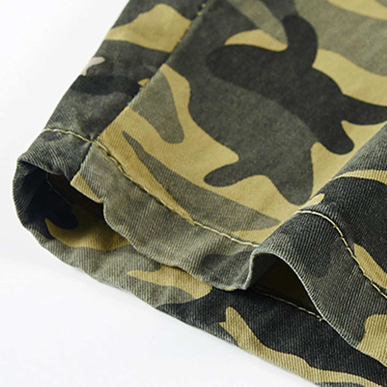 Muscularfit Camo Shorts for Men 2023 Casual Cotton Camouflage Buckle Zipper Cargo Shorts Outdoor Fashion Sport Tooling Shorts