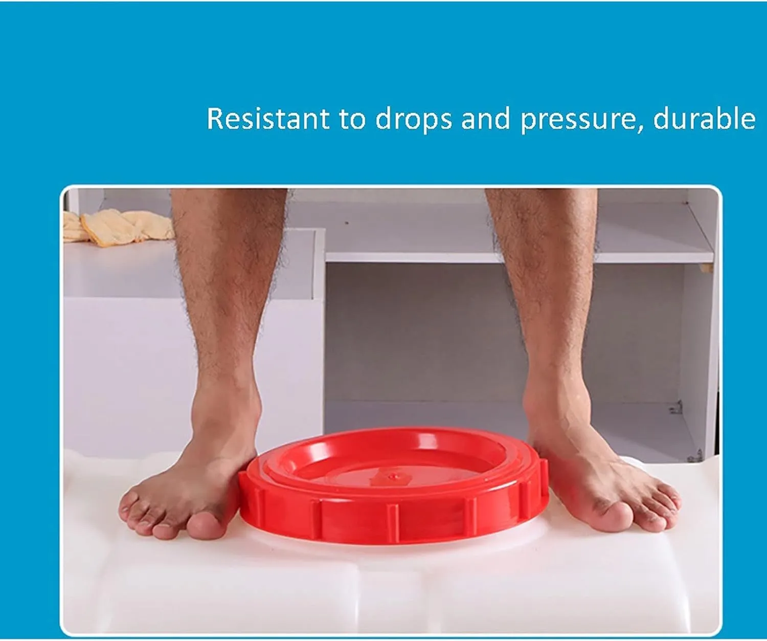 NAKAN Large Water Container with Tap Water Carrier Camping Portable Drinking Water Bucket Emergency Cube Water Carrier for Home Camping Picnic BBQ Self-Driving Tour(Size:110L)