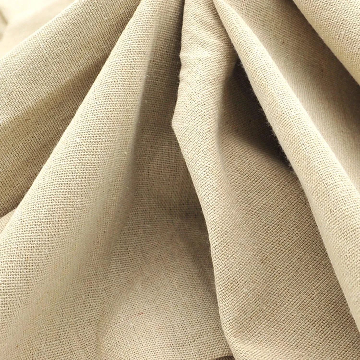 Natural Linen Needlework Embroidery Fabric Cross Stitching Aida Cloth 62" by 1 Yard Rose Flavor