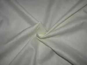 Natural White Color Linen 60 LEA ~ 58 "~ Wide by The Yard Linen
