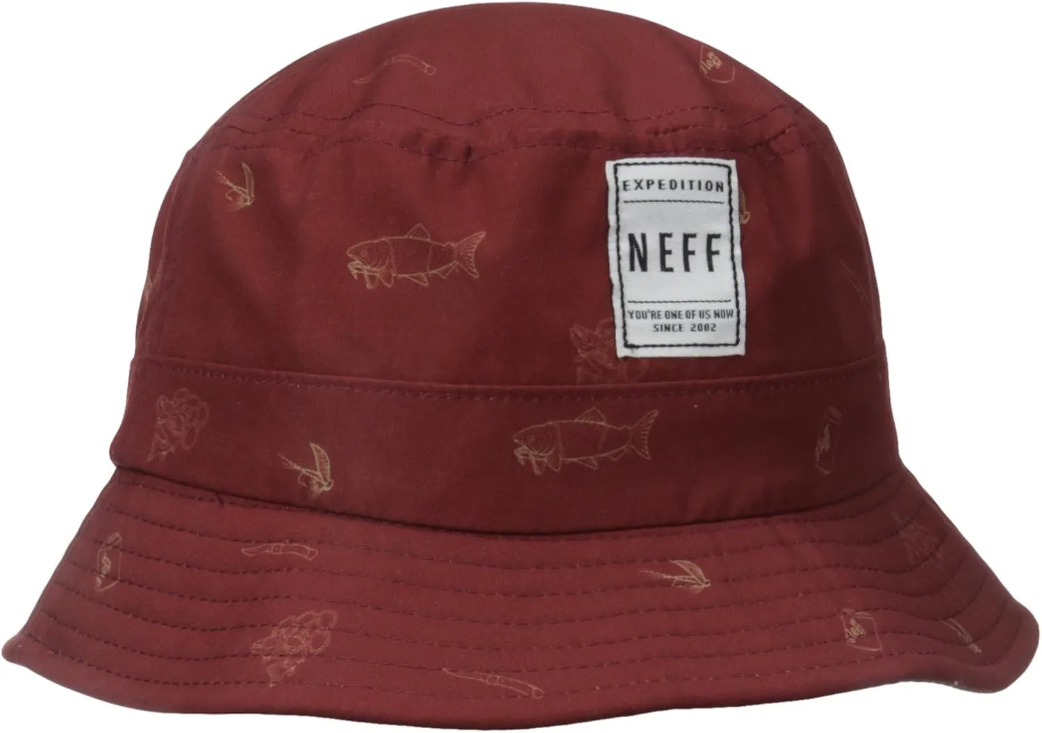 neff Men's Trouty Bucket Cap