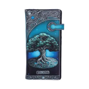 Nemesis Now Embossed Purse, Gothic Wallet, 18.5cm - Tree of Life