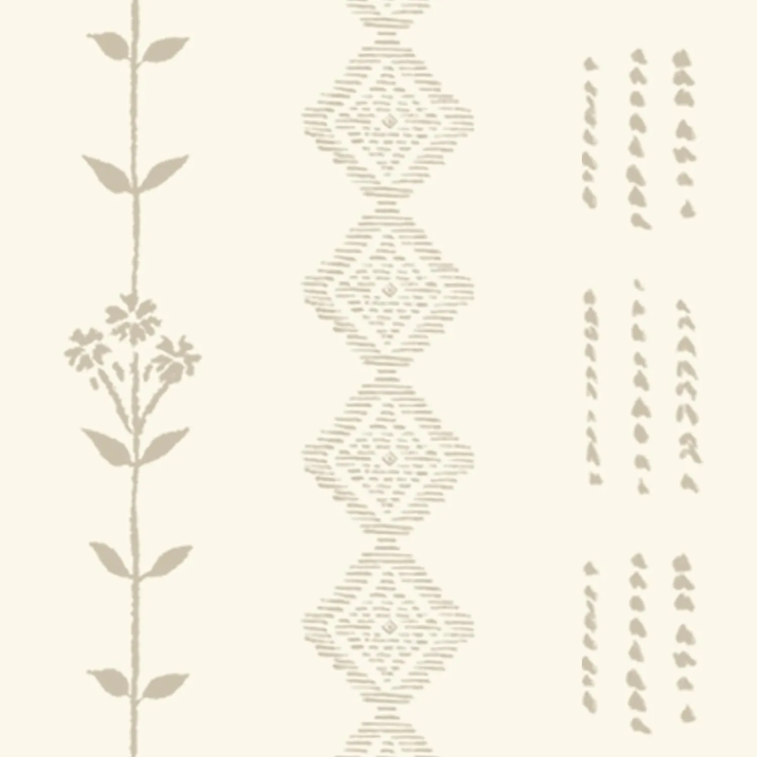 Neutral Farmhouse Curtains for Living Room 84 Inches Long,Taupe Cream Boho Light Filtering Sheer Patterned Modern Beautiful Linen Curtains with Floral Pattern Design Dining Room 84 Length 2 Panels Set