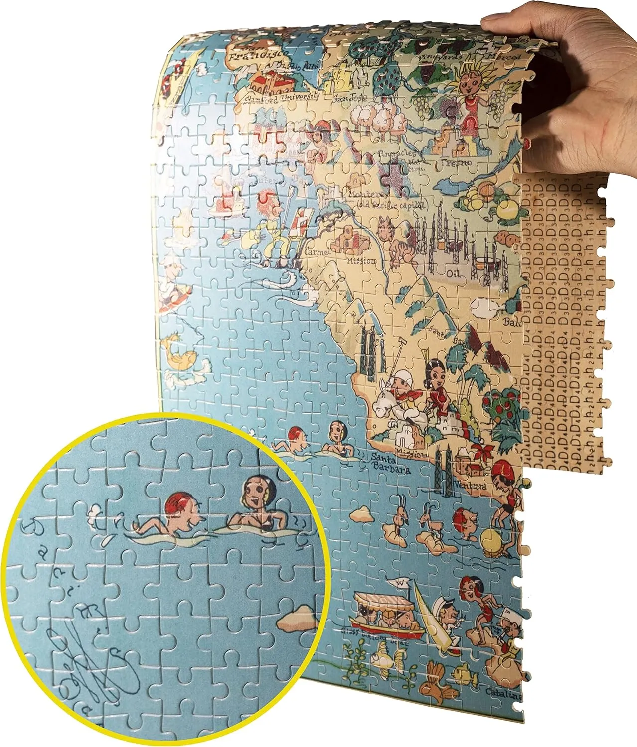 Nevada Wooden Map Jigsaw Puzzle Toys for Adults USA of State Map Decorate Puzzle Games 500 Piece
