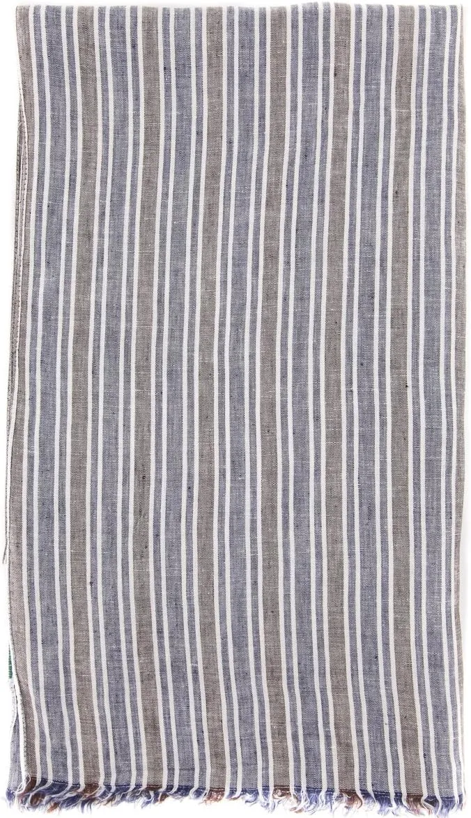 New Brown Linen Scarf