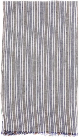 New Brown Linen Scarf