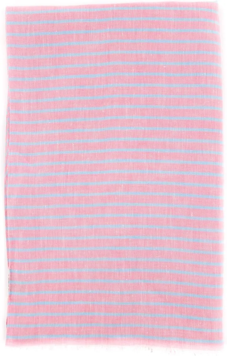 New Pink Linen Scarf